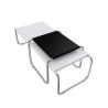 Pack de 2 tables basses empilables - bois et acier - Lacky image 7