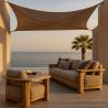 Auvent en fibre de coco 3x4M - Voile d’ombrage 100 % Naturelle image 7