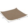 Auvent en fibre de coco 4x4M - Voile d’ombrage 100 % Naturelle image 7