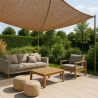 Auvent en fibre de coco 4x4M - Voile d’ombrage 100 % Naturelle image 7