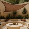 Auvent en fibre de coco 3x3x3M - Voile d’ombrage 100 % Naturelle image 7