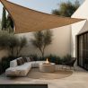 Auvent en fibre de coco 3x3x3M - Voile d’ombrage 100 % Naturelle image 7