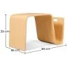 Table d'appoint - Design Porte-revues - Bois - Audrey image 7