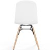 Chaise de salle à manger avec pieds en bois naturel – Style moderne et fonctionnalité -Broly image 7