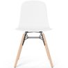 Chaise de salle à manger avec pieds en bois naturel – Style moderne et fonctionnalité -Broly image 7