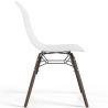 Chaise de salle à manger avec pieds en bois foncé – Style moderne et fonctionnalité - Broly image 7