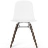 Chaise de salle à manger avec pieds en bois foncé – Style moderne et fonctionnalité - Broly image 7