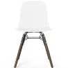 Chaise de salle à manger avec pieds en bois foncé – Style moderne et fonctionnalité - Broly image 7