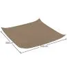 Auvent en fibre de coco 3x3M - Voile d’ombrage 100 % Naturelle image 7