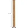 Auvent en fibre de noix de coco 20x2M - Voile d'ombrage 100 % naturel image 7
