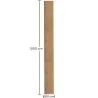Auvent en fibre de noix de coco 10x2M - Voile d'ombrage 100 % naturelle image 7