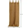 Store <b>Rideau</b> <b>Auvent</b> en <b>Fibre de Coco</b> 2,1x1M – <b>Voile d'Ombrage</b> 100% Naturelle image 7