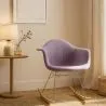 Chaise à bascule moderne en tissu rembourré – Style nordique - Nordika image 7