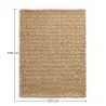 Tapis Fibre de coco naturelle 170x120 cm – Utilisation intérieure & extérieure – Mahou image 7