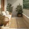Tapis Fibre de Coco Naturelle 150x80cm – Utilisation Intérieure & Extérieure – Mahou image 7