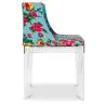 Chaise de salle à manger - Pieds transparents - Design à motifs - Mademoiselle image 7
