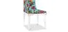 Chaise de salle à manger - Pieds transparents - Design à motifs - Mademoiselle image 7