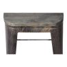 Tabouret de bar design industriel - Bois et acier - 76cm - Stylix image 7