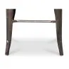 Tabouret de bar Design Industriel - Bois & Acier - 76cm - Stylix image 7