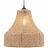 Suspension Corde Naturelle et Métal – Style Boho – Design Fait Main – Lorena image 7