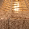 Suspension Corde Naturelle et Métal – Style Boho – Design Fait Main – Lorena image 7