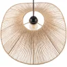 Suspension Lampe Corde Naturelle Style Boho – Abat-jour en Fibre Naturelle Fait Main - Lunah image 7