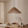Suspension Lampe Corde Naturelle Style Boho – Abat-jour en Fibre Naturelle Fait Main - Lunah image 7