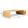 Table basse - Porte-revues en bois - Audrey image 7