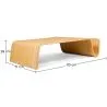 Table basse - Porte-revues en bois - Audrey image 7