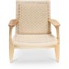 Fauteuil de Salon en Bois et Corde - Design Artisanal Boho Bali - Birma image 7