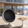  Fauteuil design boule - Tissu rembourré - Batton image 7