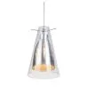 Lampe de plafond - Lampe suspendue - Acier et verre - Apolo image 7