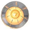 Lampe de plafond - Lampe suspendue - Acier et verre - Apolo image 7