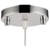 Lampe de plafond design en forme de boule - Lampe suspendue en métal chromé - Speculum image 7