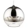 Lampe de plafond design en forme de boule - Lampe suspendue en métal chromé - Speculum image 7