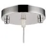 Lampe de plafond design sphérique - Lampe suspendue en métal chromé - 40cm - Speculum image 7