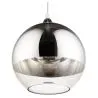  Lampe de plafond design sphérique - Lampe suspendue en métal chromé - 40cm - Speculum image 7