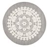Tapis Rond de Conception - Laine - Romanty image 7