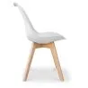 Chaise de bureau - Chaise de salle à manger - Style scandinave - Denisse image 7