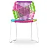 Chaise d'extérieur - Chaise de jardin - Multicolore - Frony image 7