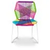 Chaise d'extérieur - Chaise de jardin - Multicolore - Frony image 7