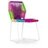 Chaise d'extérieur - Chaise de jardin - Multicolore - Frony image 7