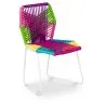 Chaise d'extérieur - Chaise de jardin - Multicolore - Frony image 7