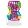 Chaise d'extérieur - Chaise de jardin - Multicolore - Frony image 7