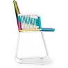 Chaise d'extérieur avec accoudoirs - Chaise de jardin - Multicolore - Frony image 7
