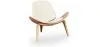 Fauteuil design - Fauteuil scandinave - Revêtement en similicuir - Lucy image 7