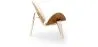 Fauteuil design - Fauteuil scandinave - Revêtement en similicuir - Lucy image 7