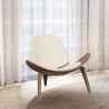 Fauteuil design - Fauteuil scandinave - Revêtement en similicuir - Lucy image 7