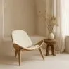 Fauteuil design - Fauteuil scandinave - Revêtement en similicuir - Lucy image 7