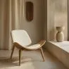 Fauteuil design - Fauteuil scandinave - Revêtement en similicuir - Lucy image 7